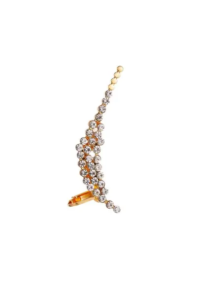 Cercel ear cuff - auriu - cu pietre - Margaux