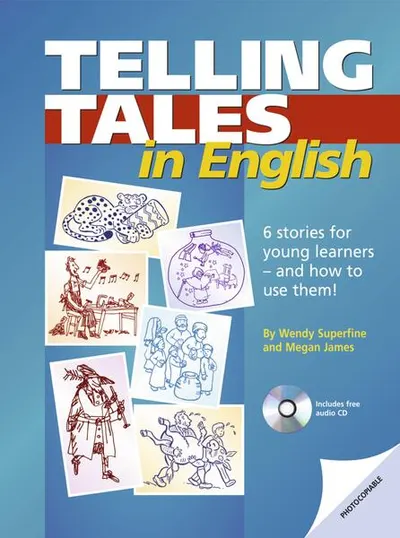 Telling Tales in English - Paperback brosat - Megan James, Wendy Superfine