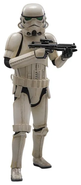 Figurină de acțiune Hot Toys Movies: Star Wars: The Mandalorian & Grogu - Imperial Remnant Stormtrooper (Movie Masterpiece), 30 cm