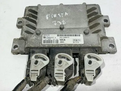 Calculator motor ecu AV21-12A650-CA Ford Fiesta 7 (2008-2012) [MK7] 1.25 benzina SNJB 82 CP