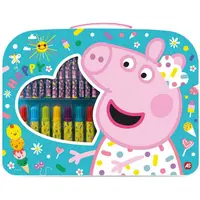 Set de desen AS Company - Peppa Pig, cu servietă