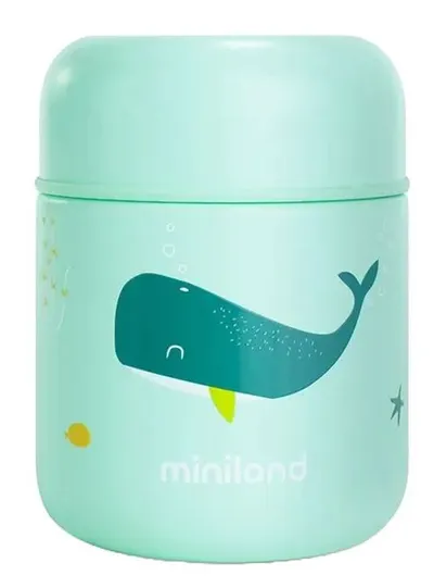 Termos pentru mâncare Miniland - Ocean, 280 ml, Balenă
