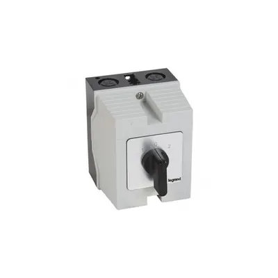 Intrerupator rotativ- changeover switch cu off - PR 26 - 3P - 32 A - box 96x120 mm
