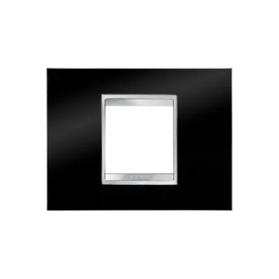 Placa ornament Chorus LUX- tehnopolimer- 2 module- TONER BLACK - CHORUS