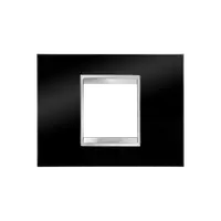 Placa ornament Chorus LUX- tehnopolimer- 2 module- TONER BLACK - CHORUS