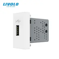 Modul priza USB 1M Alb
