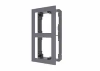 Panou frontal pentru 2 module de videointerfon modular Hikvision DS-KD-ACW2 permite conectarea a 2 module de interfon modular mo