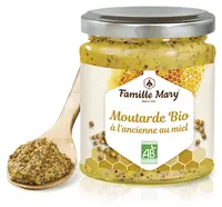 Muștar bio cu miere, 150 g, Famille Mary