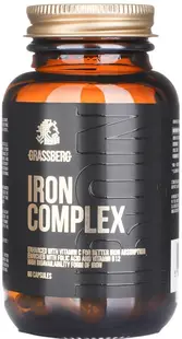 Iron Complex, 60 capsule, Grassberg