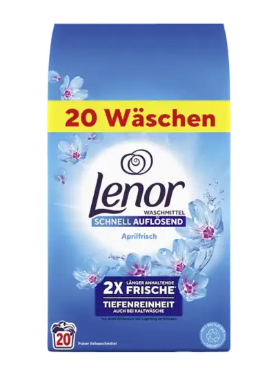 Lenor Detergent automat 1.2 kg 20 spalari Aprilfrisch