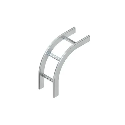 Cot exterior vertical 90° vertical, constand din trepte de profil tubular ovale, inchise si sudate in profile C perforate, deschise in jos, KRCF 60.225 F