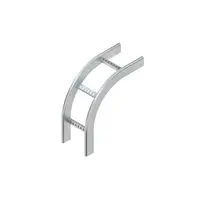 Cot exterior vertical 90° vertical, constand din trepte de profil tubular ovale, inchise si sudate in profile C perforate, deschise in jos, KRCF 60.225 F