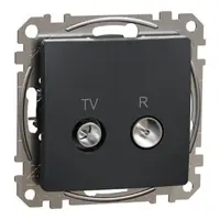 Sedna Design, Priza TV R intermediara 10dB, antracit
