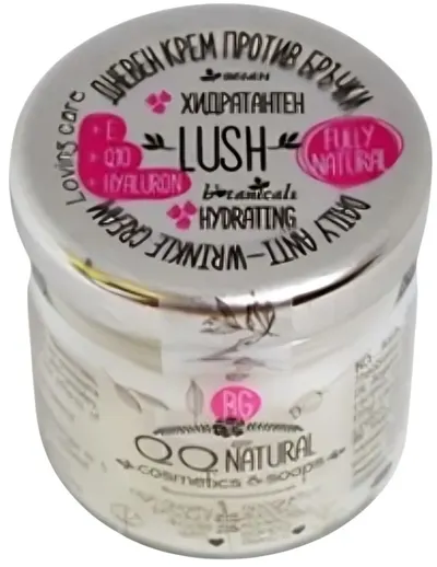 QQ Natural Cremă de zi antirid Lush, 30 ml