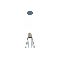 Lampa tavan - Ceiling fixture KALIOPE,8266,AC220-240V,50/60Hz,1*E27, max.40W, IP20, Diameter 18cm, single, blue
