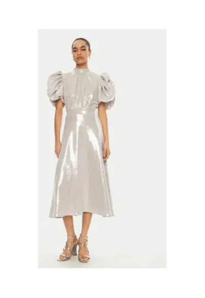 Rochie de cocktail pentru femei - 305018595 - argintiu