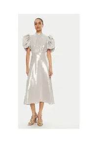 Rochie de cocktail pentru femei - 305018595 - argintiu -