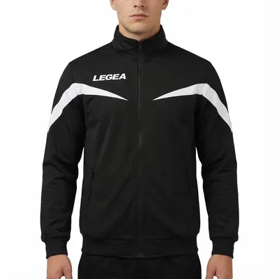 Bărbați Running Giacca 100% poliestere Negru-Alb Calcutta