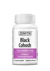 Extract standardizat de Black Cohosh, 30 capsule vegetale, Zenyth
