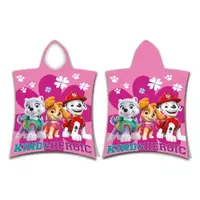 Poncho pentru copii roz din frotir Paw Patrol – Jerry Fabrics