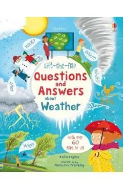 Lift-the-Flap Questions and Answers About Weather