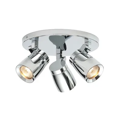 Corp de iluminat pentru baie, Knight 3lt round IP44 35W