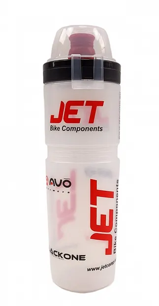 Bidon transparent Jet Kebea MTB, capacitate 750ml, by Elite