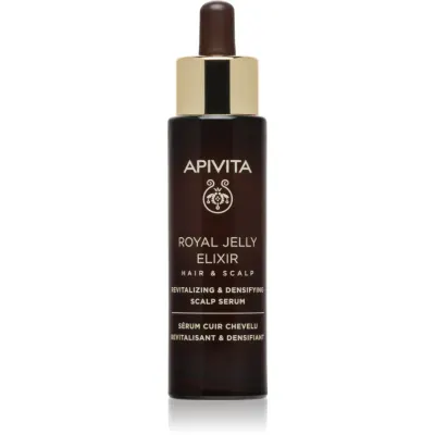 Apivita Royal Jelly Elixir Revitalizing & Densifying Scalp Serum ser revitalizant pentru scalp 50 ml