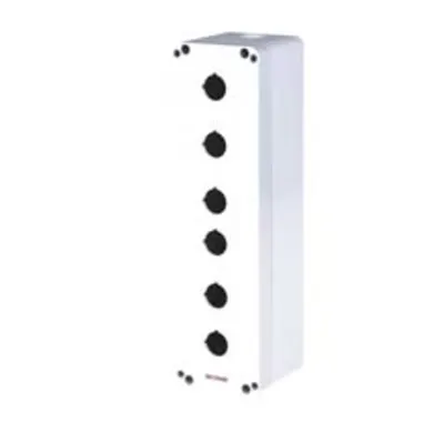 Enclosurenip65 75x250x54mm 6 Mod. Grey 6 Posti