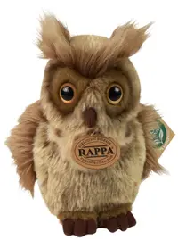 Jucărie de pluș Rappa Eco Friends - Bufniță mare, 16 cm