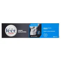 Cremă depilatoare bărbați, Veet, 200ml, piele sensibilă