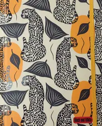 Caiet Black&White Cheetah - B5, 100 Coli, rânduri largi