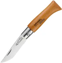 Cuțit pliabil Opinel Carbone - №3, fag