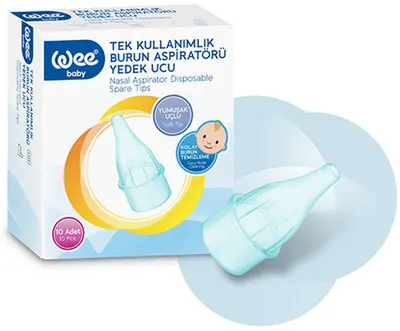 Set de vârfuri de schimb pentru aspirator Wee Baby, 10 buc.