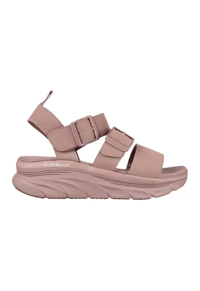 Sandale wedge relaxed fit D'Lux Walker - Roz prafuit