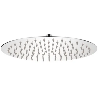 vidaXL Cap de duș rotund tip ploaie, oțel inoxidabil, 30 cm