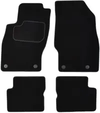 Covorase auto (set, velur, 4 bucati, culoare negru) OPEL CORSA D intre 2006-2014