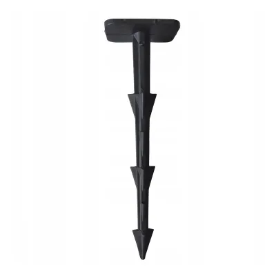 Cui de fixare folie straturi gradina, lungime 12 cm, material plastic