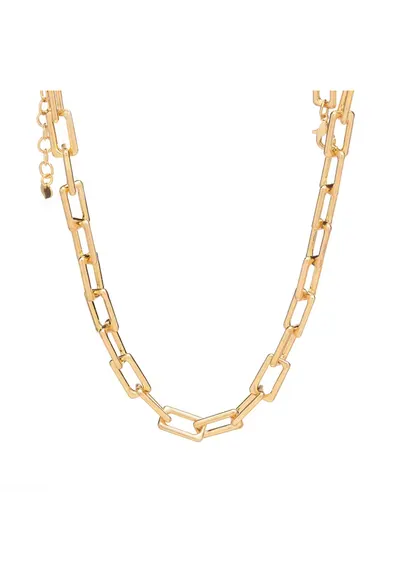 Colier femei aur 14K - lungime 43cm - design chain-link