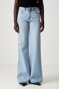 Coperni blugi wide leg pentru femei Wide Leg Denim