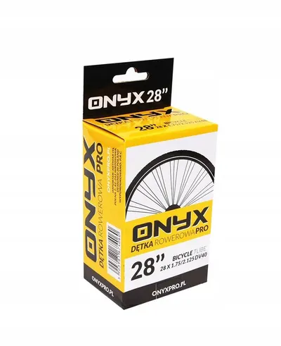 Cameră de aer pentru bicicletă ONYX 28x1.75/2.125 DV 40mm