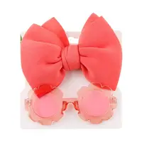 Set Ochelari si Bentita pentru Fetite, Marime Universala - Portocaliu