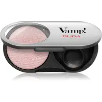 PUPA Milano Vamp! Radiant Baked Eyeshadow fard de culoare vibranta si lunga durata culoare 108 Frost Rose - METALLIC 1 g