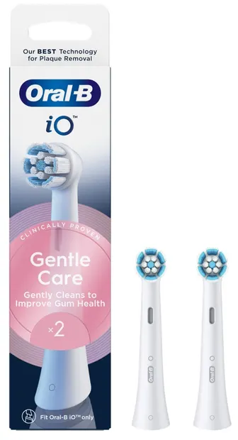 Capete de rezervă Oral-B - iO Gentle Care, 2 bucăți, alb