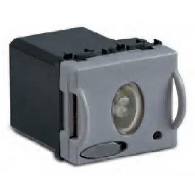 Lampa lumina de urgenta cu comutator, 2 module detasabile, 120autonomie, luminozitate 16CD, 230V~ , argintie