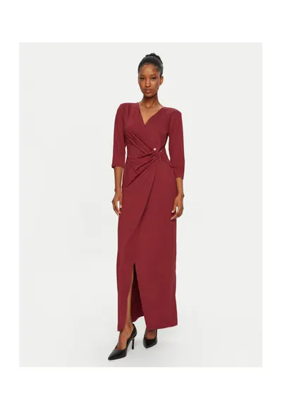 Rochie dama - 304996207 - Poliester - Rosu - Rosu