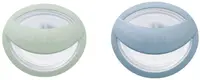 Suzete din silicon NUK Perfect Match - Mommy Feel, 0-6 luni, 2 bucăți, verde/albastru