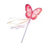 Baghetă magică, model fluturaș, 35 cm, Amscan - Accesoriu de poveste