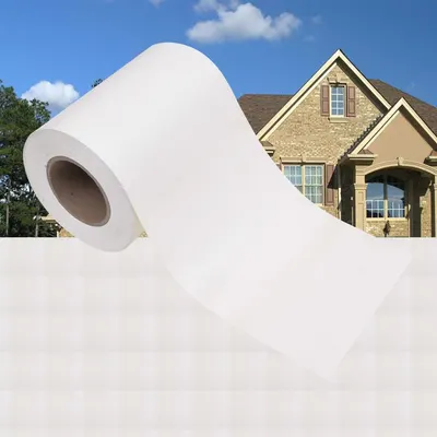 Gossi panou de intimitate gradina, alb, 35 x 0,19 m, pvc