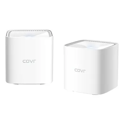 Kit Mesh wireless Gigabit Dual Band D-Link COVR-1102, 2 porturi, 2.4/5.0 GHz, MU-MIMO, 1200 Mbps